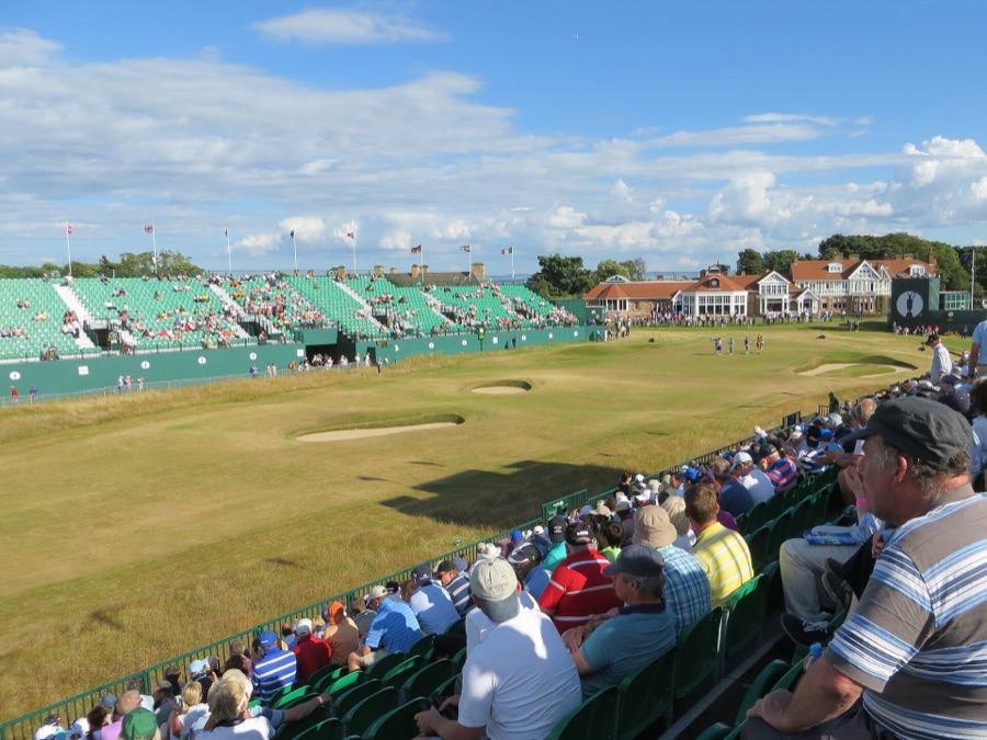 The 18th during the 2013 Open.