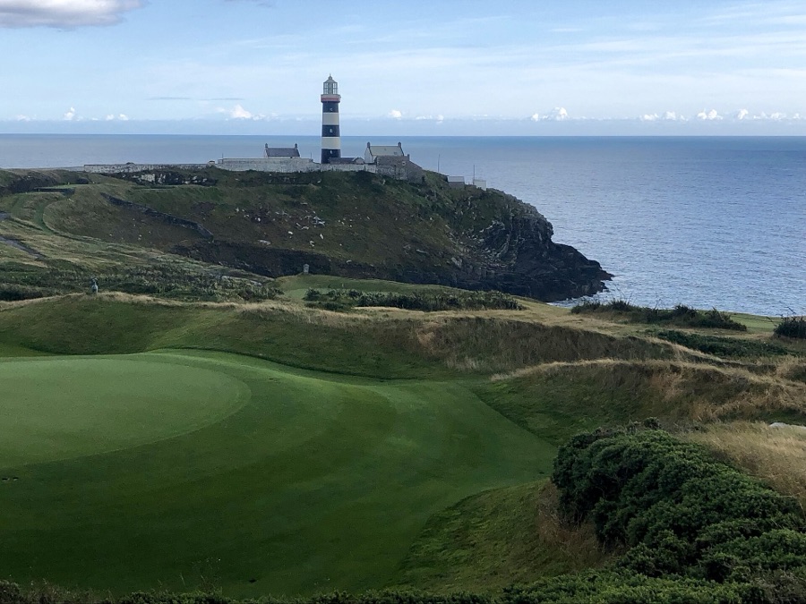 The lighthouse on the Old Head.