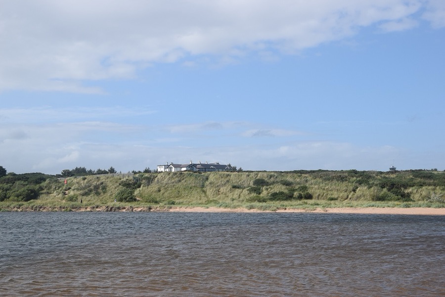 The clubhouse, from another angle.