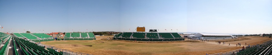 The 18th hole.
