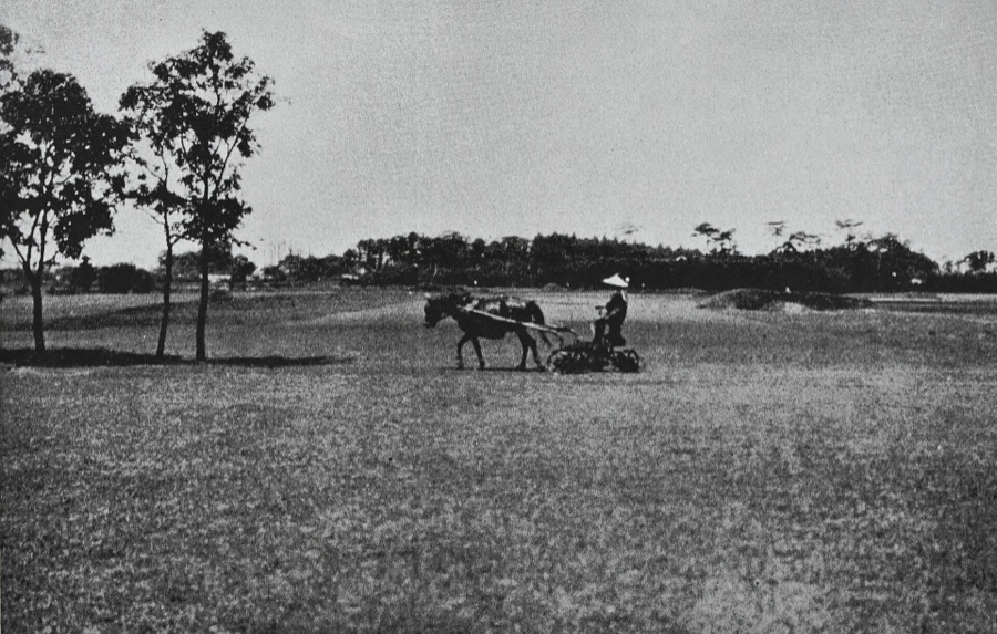 The Komazawa course, the club's first home.