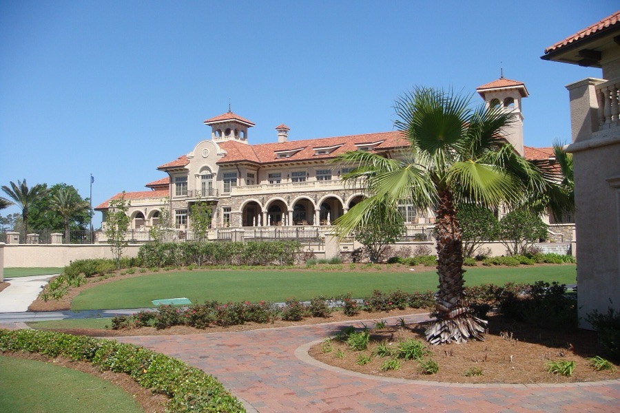 The clubhouse.