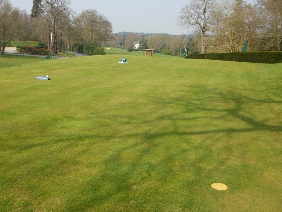 The course seen from near the clubhouse.